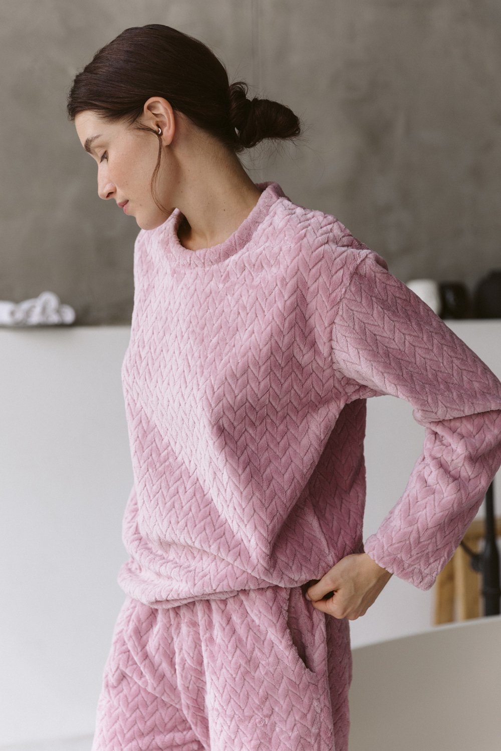 Пижама 6548 Пудра