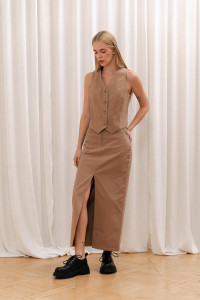 Юбка 6503 Бежевый