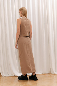 Юбка 6503 Бежевый