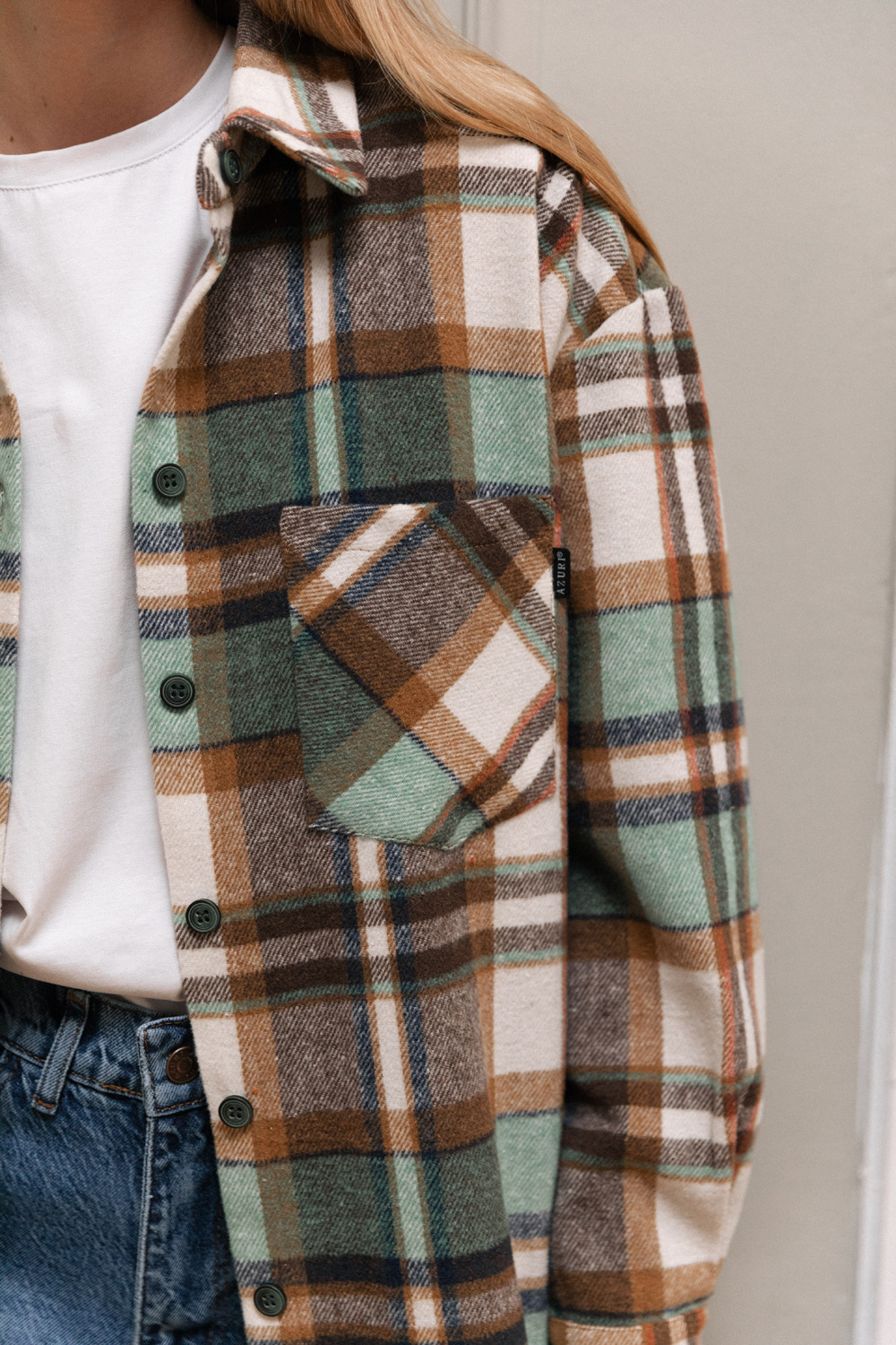 Рубашка 6572 Зеленый