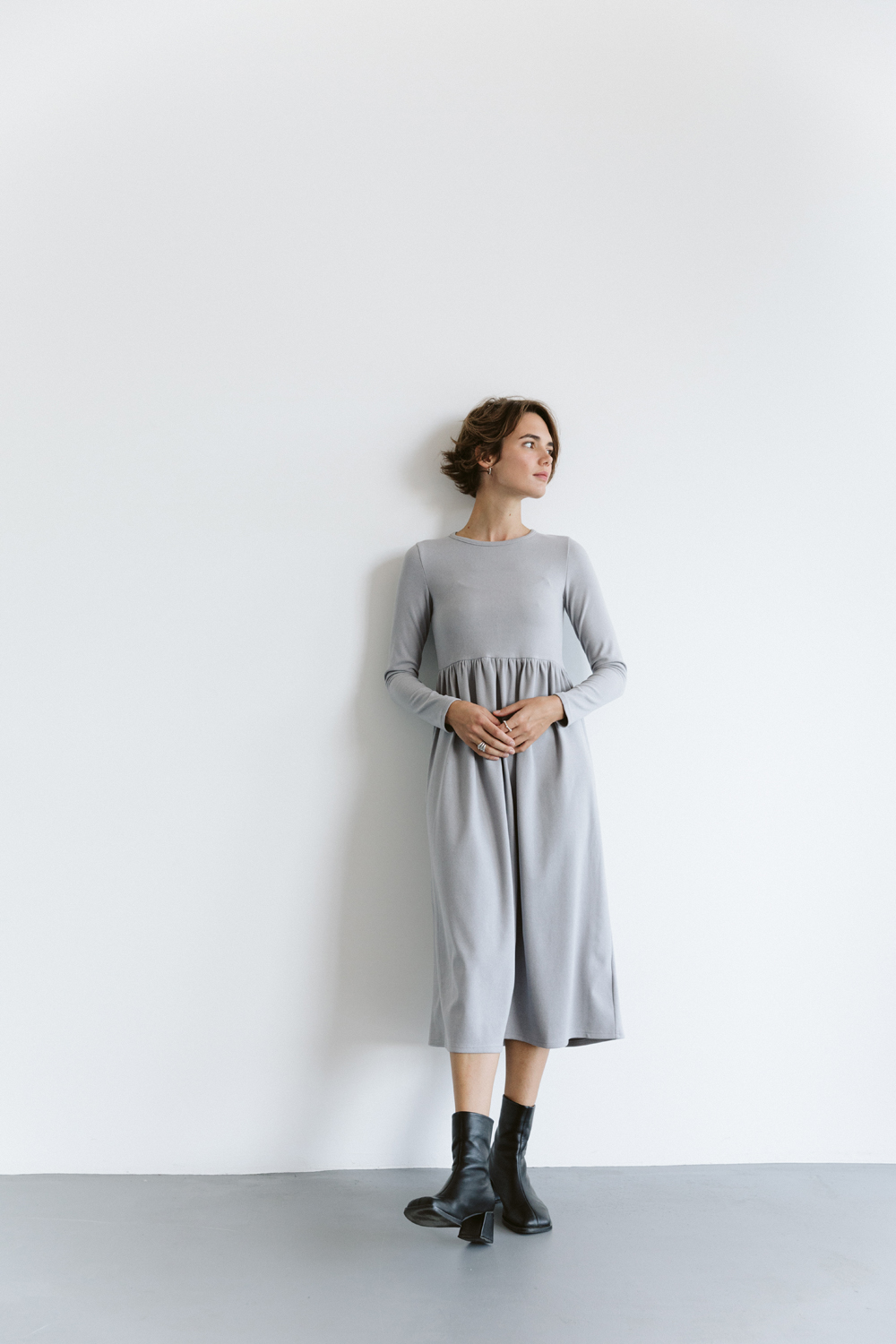 Платье 6544 Серый