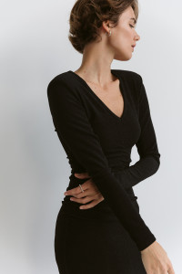 Платье 6585 Черный