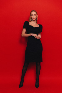 Платье 6174 Черный