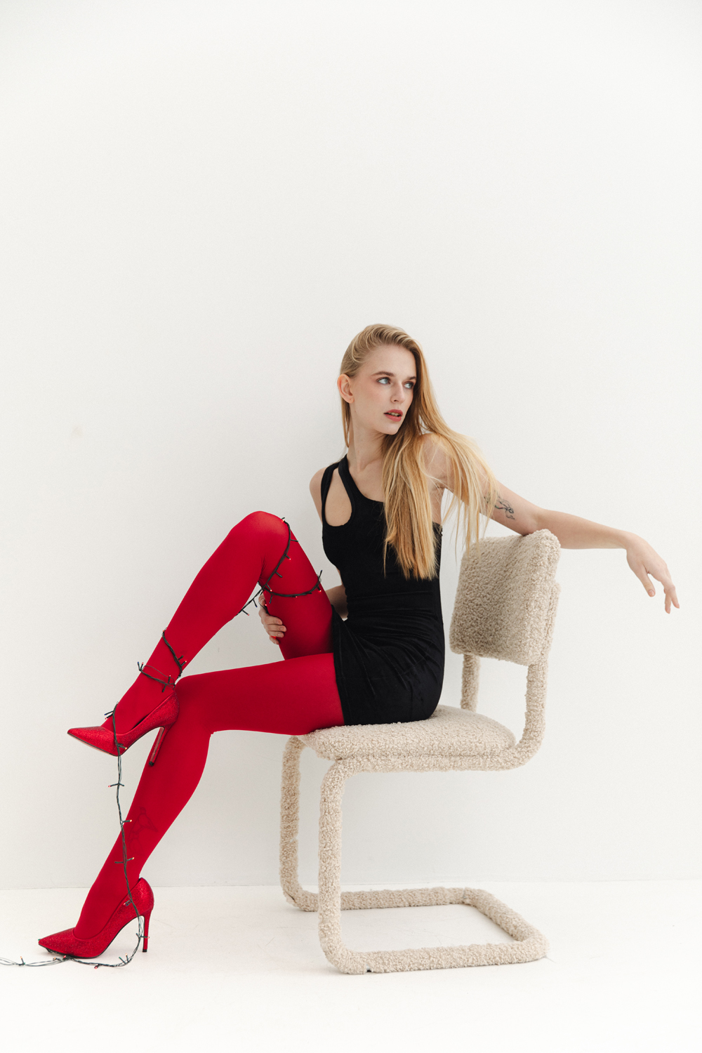 Платье 6180 Черный