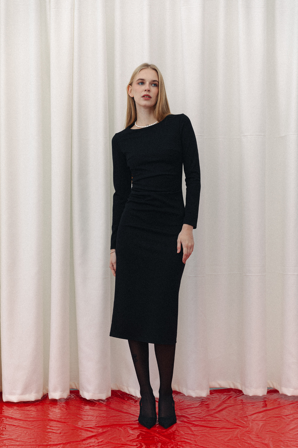 Платье 6583 Черный