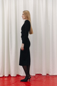 Платье 6583 Черный