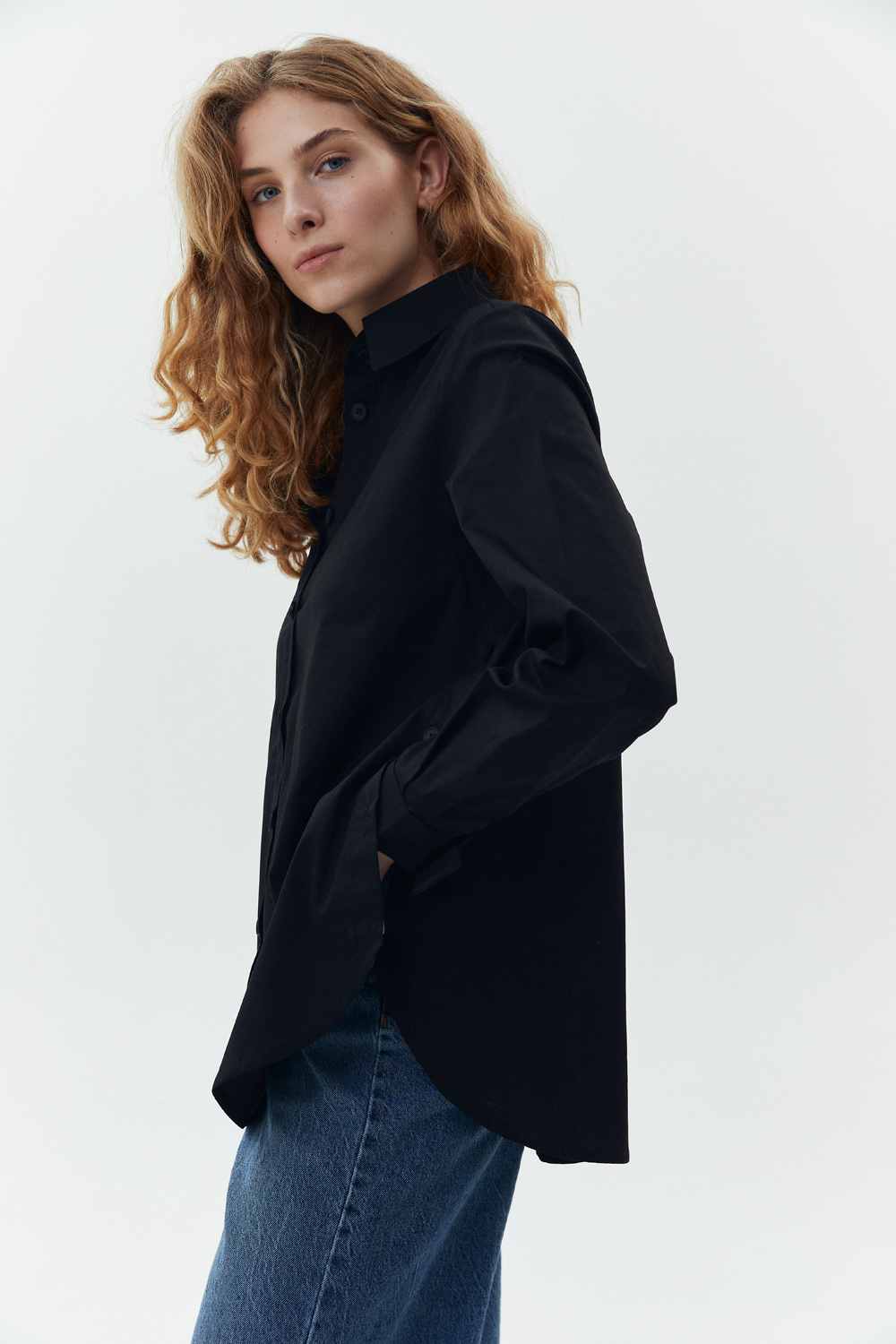 Рубашка 6518 Черный