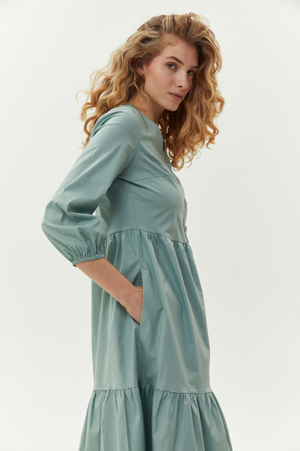 Платье 6600 Шалфей