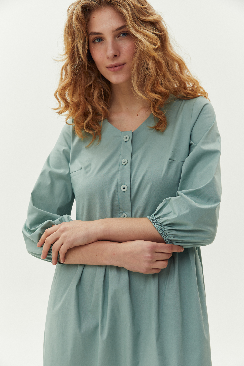 Платье 6600 Шалфей