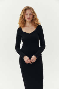 Платье 6601 Черный