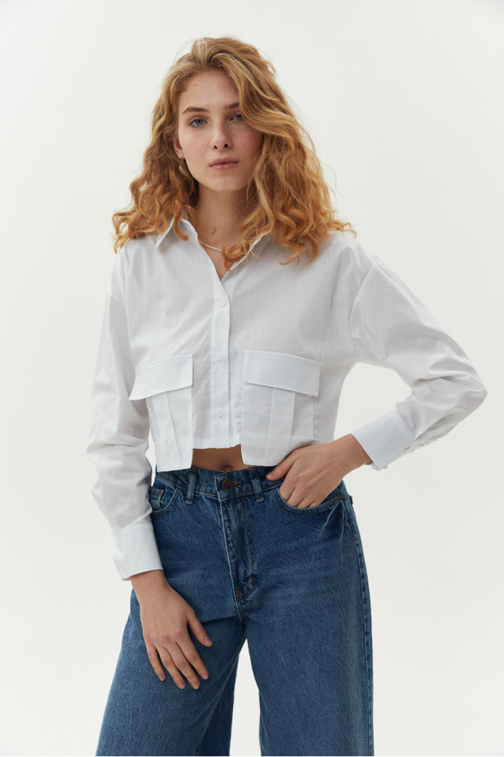 Рубашка 6611 Белый