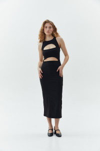 Платье 6616 Черный