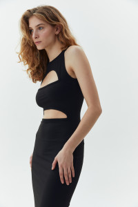 Платье 6616 Черный