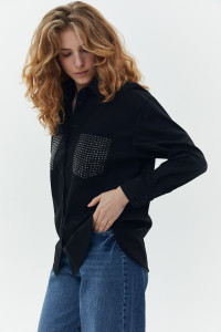 Рубашка 6617 Черный