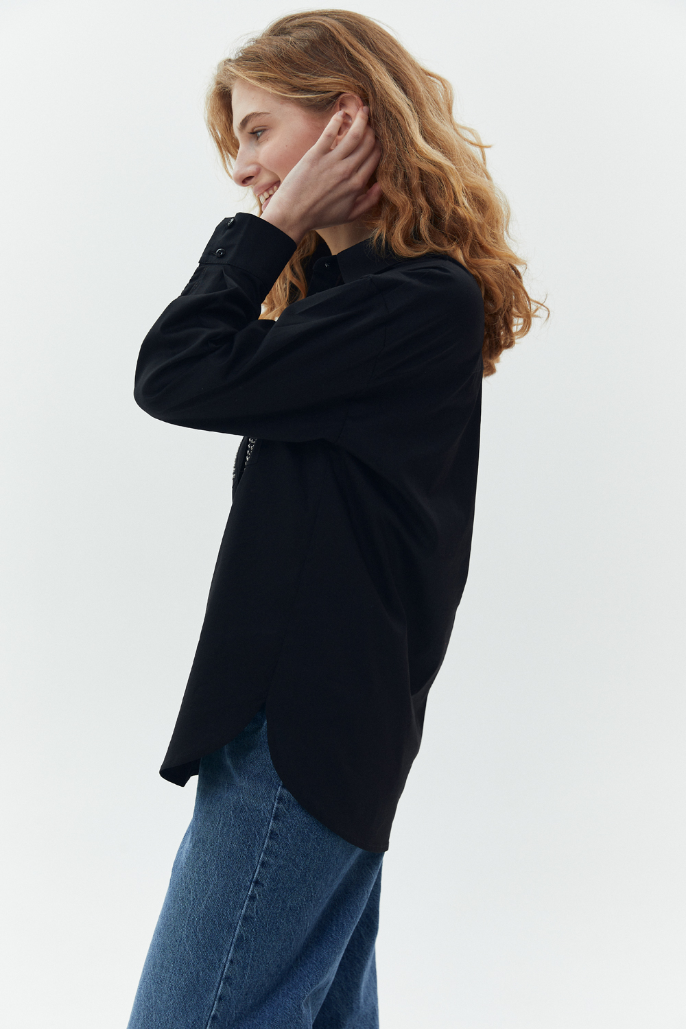 Рубашка 6617 Черный