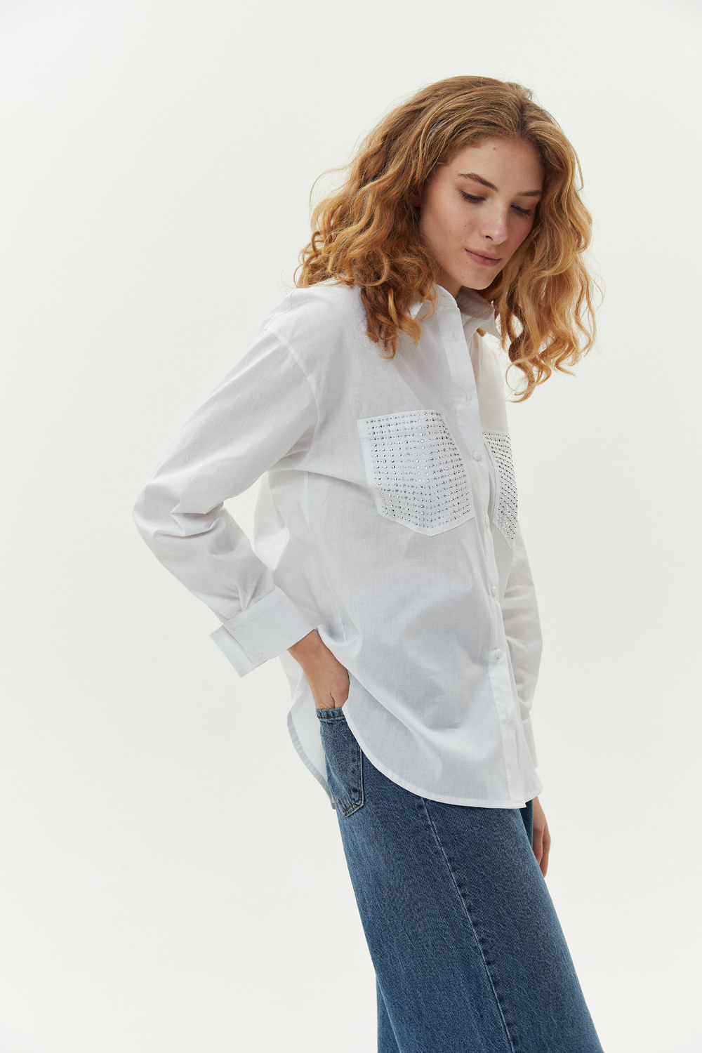 Рубашка 6617 Белый