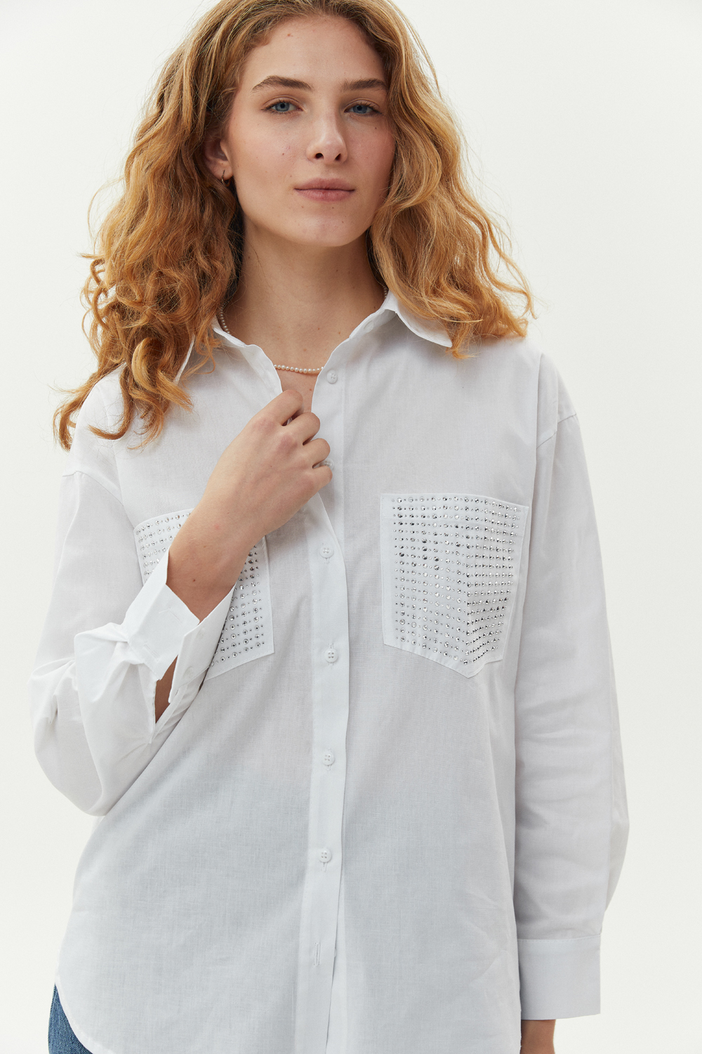 Рубашка 6617 Белый