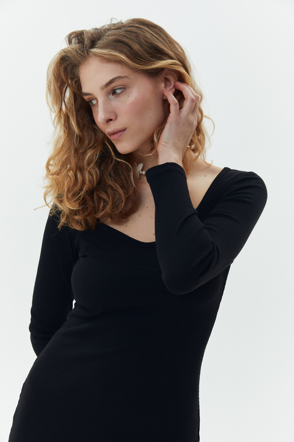 Платье 6618 Черный