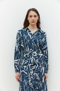 Платье 6606 Джинс