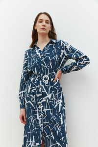 Платье 6606 Джинс