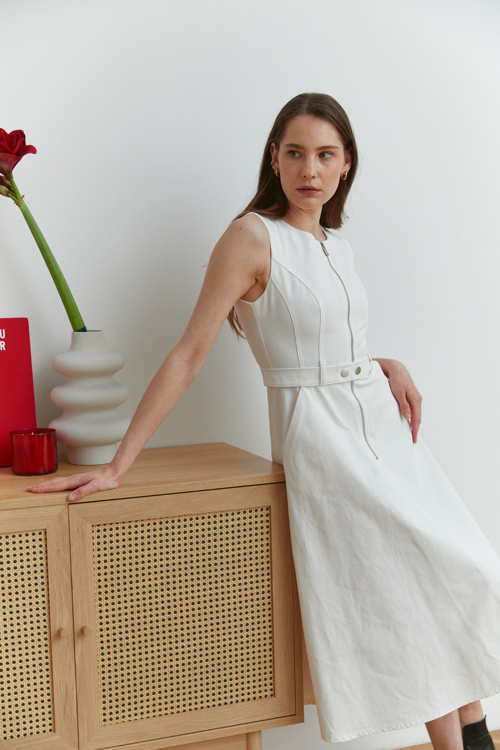 Платье 6607 Молочный