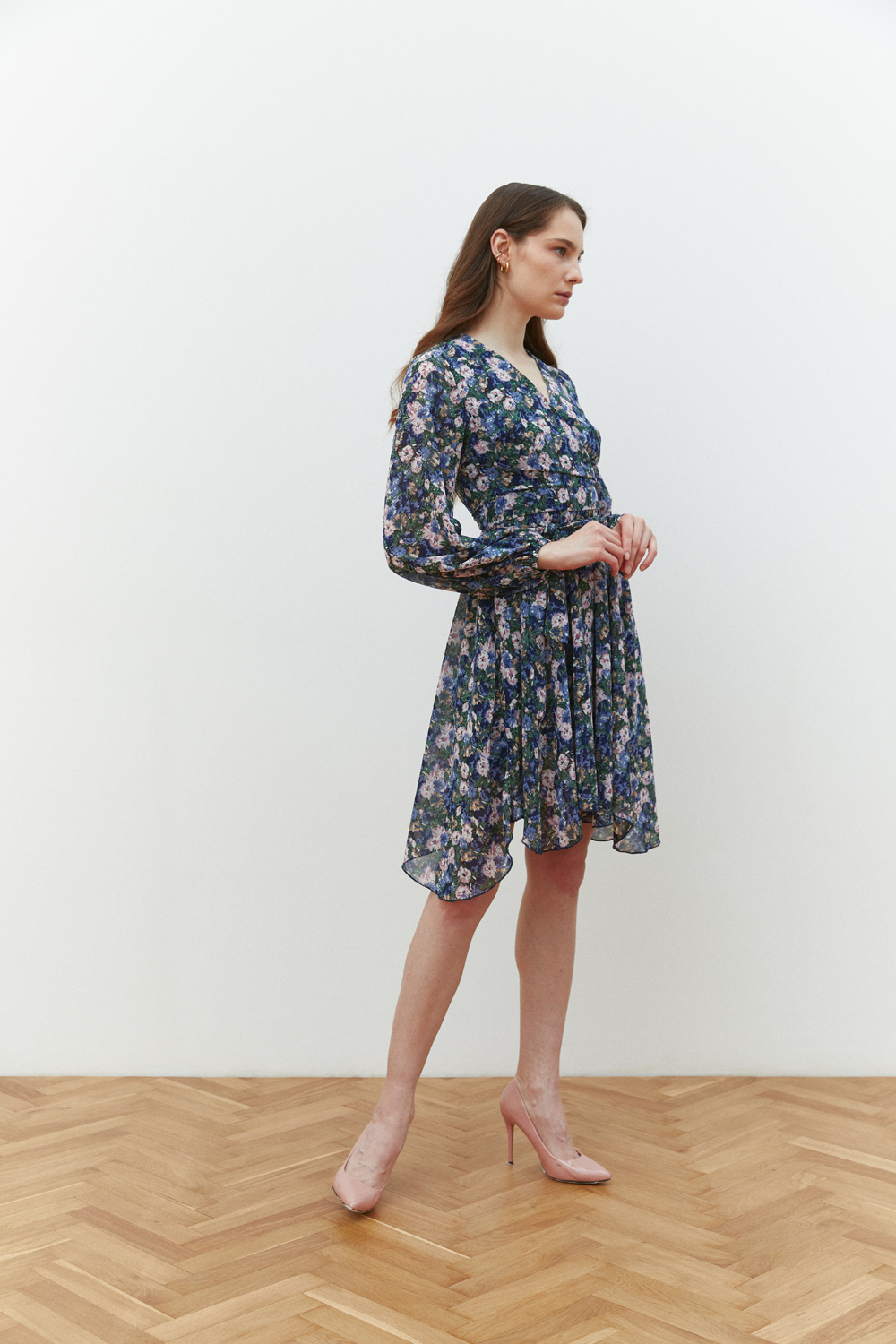 Платье 6609 Синий