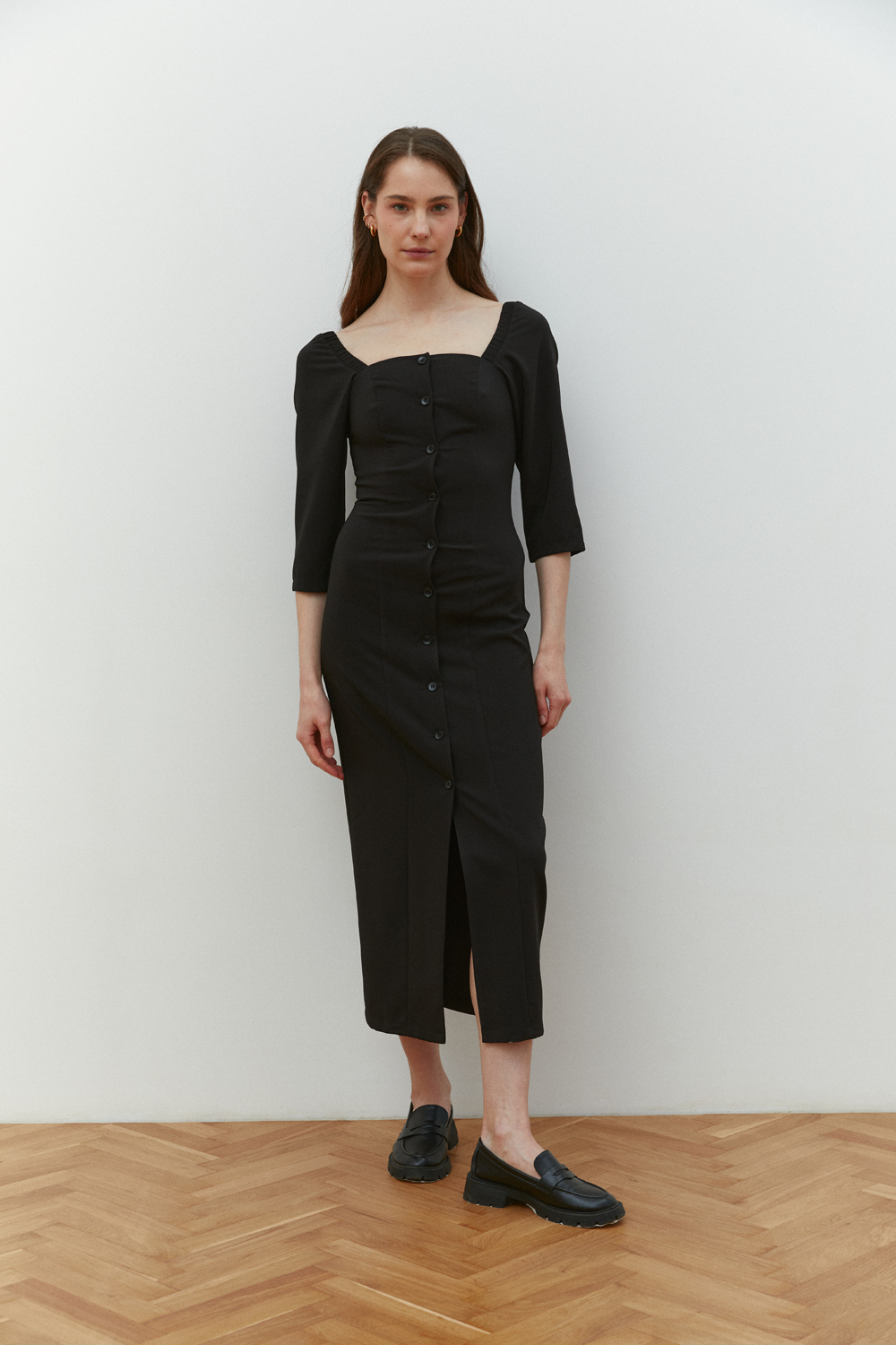 Платье 6627 Черный