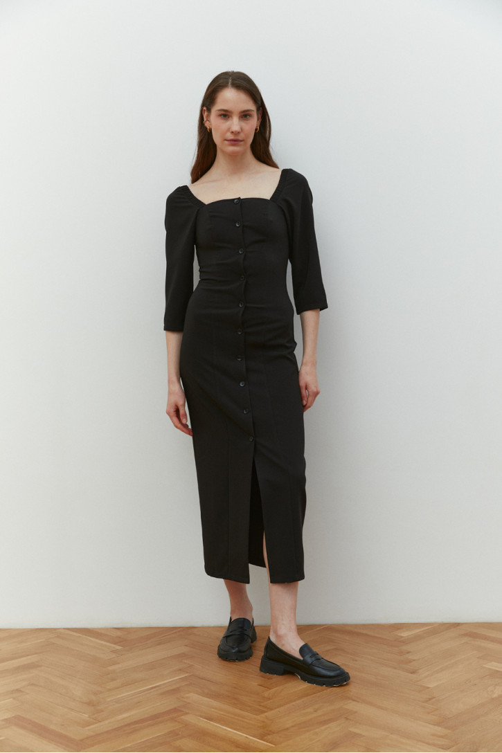 Платье 6627 Черный