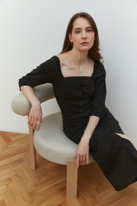 Платье 6627 Черный