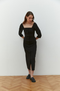 Платье 6627 Черный