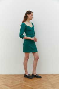 Платье 6635 Зеленый