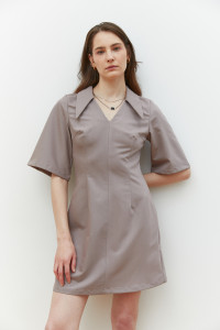 Платье 6637 Серый