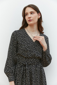 Платье 6640 Черный