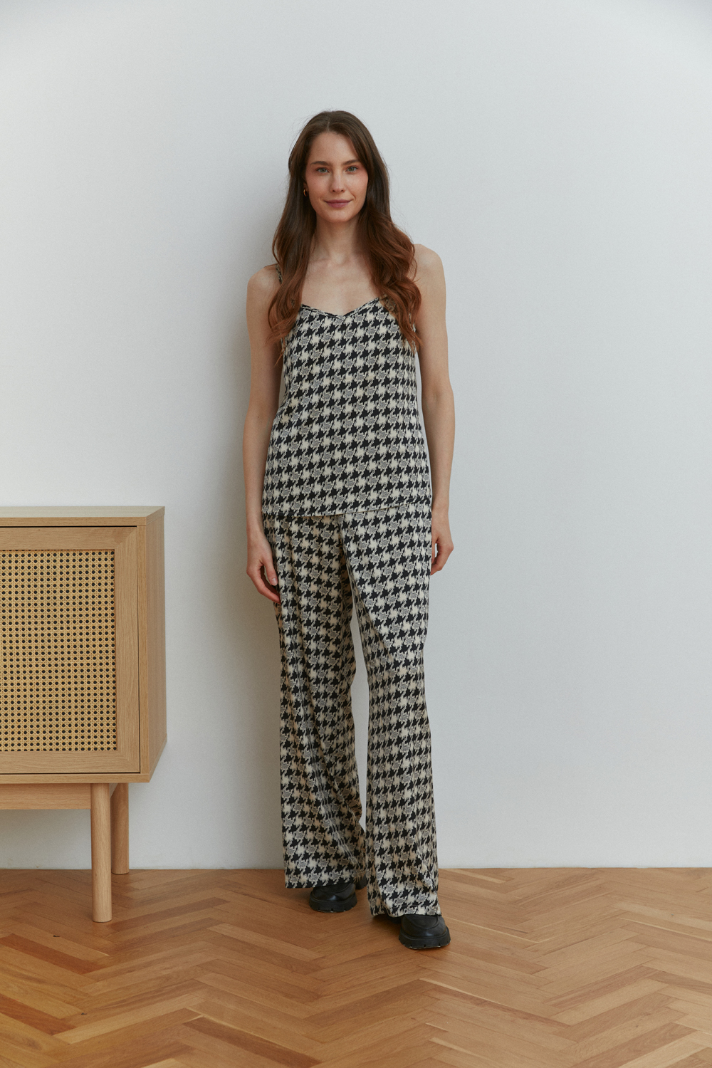 Костюм 6643 Черный-белый