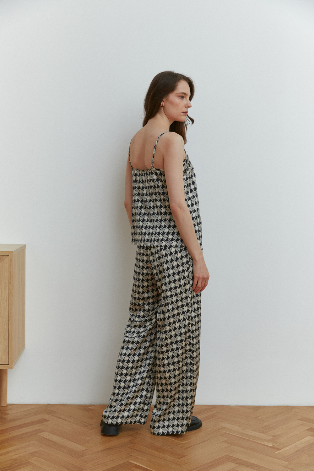 Костюм 6643 Черный-белый