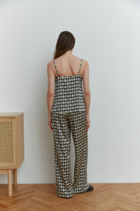 Костюм 6643 Черный-белый