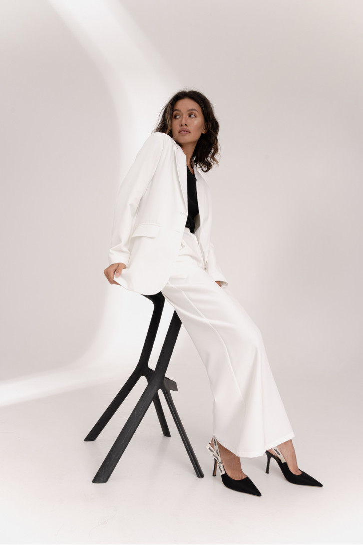 Пиджак 6563 Молочный