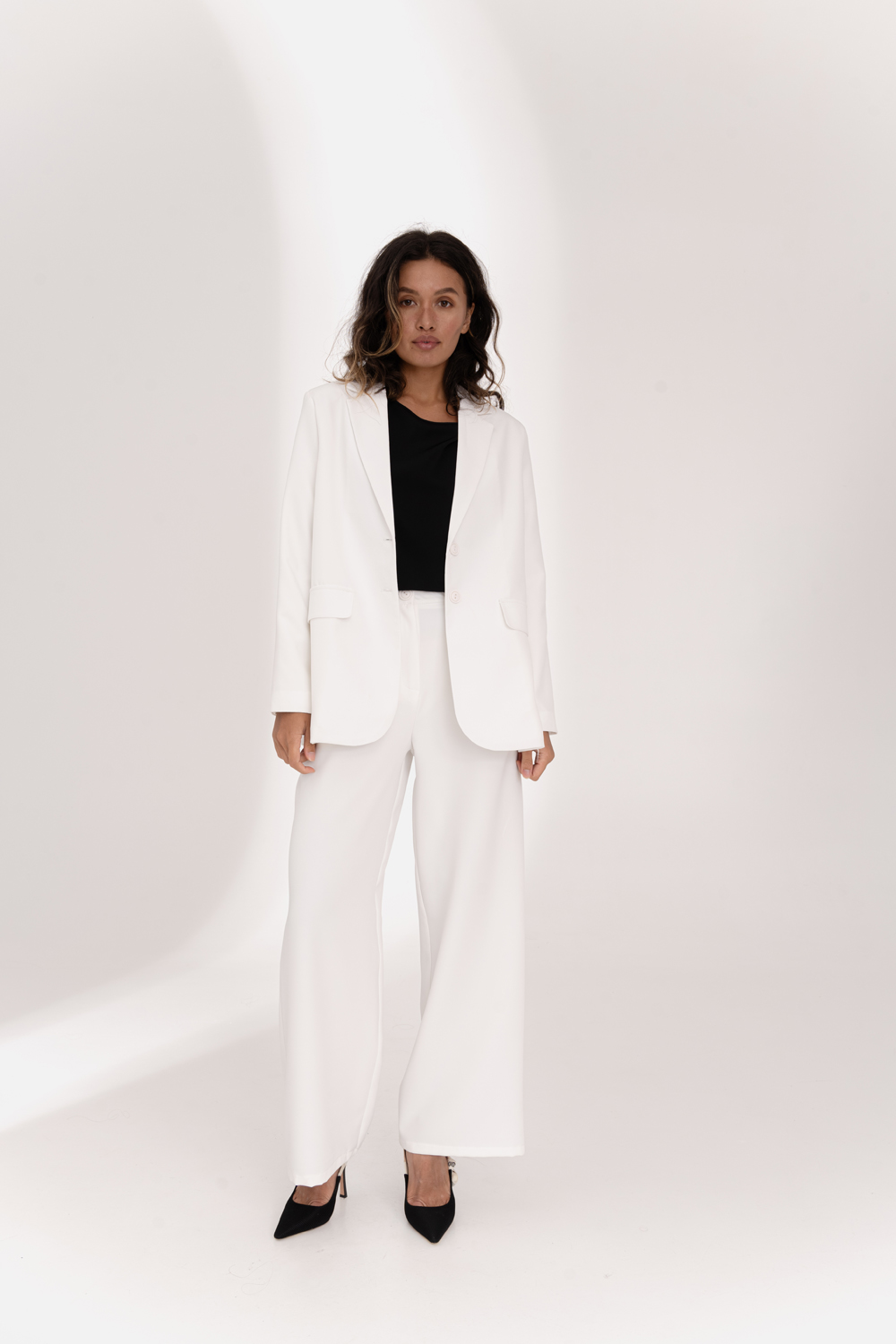 Пиджак 6563 Молочный