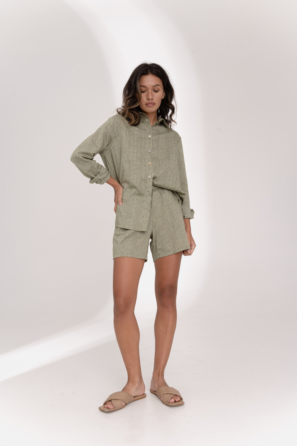 Костюм 6621 Оливковый