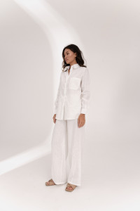 Рубашка 6622 Молочный