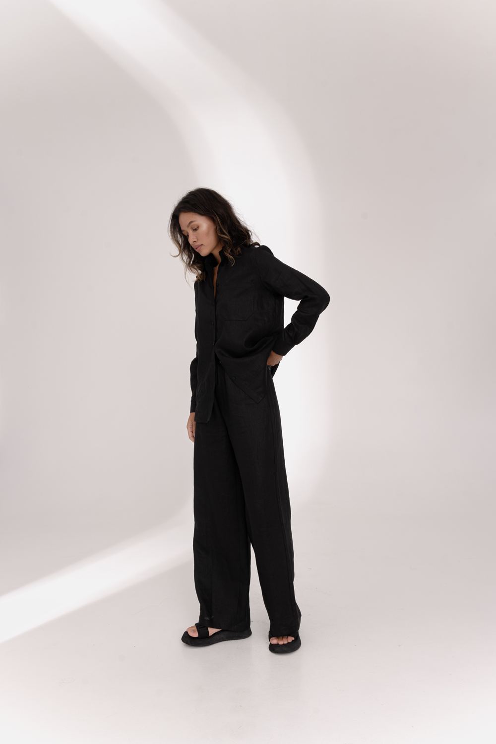 Брюки 6623 Черный