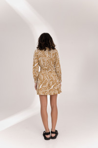 Платье 6640 Горчица