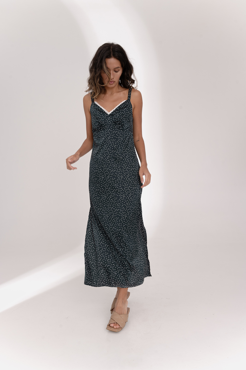 Платье 6642 Зеленый