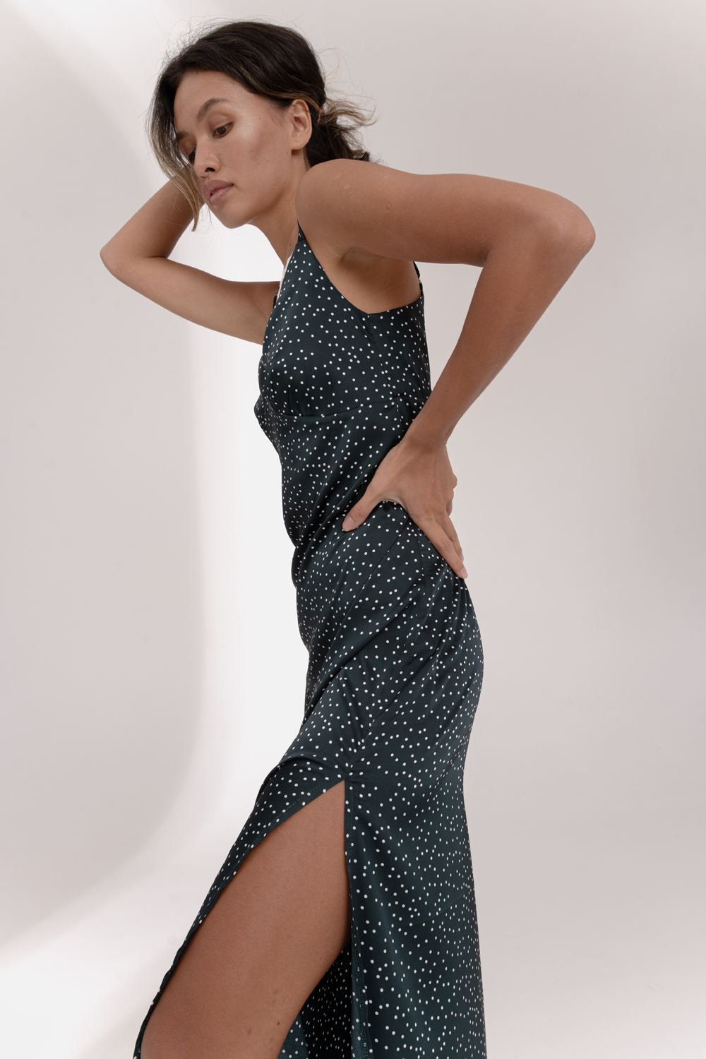 Платье 6642 Зеленый