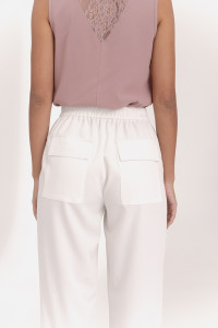 Брюки 6646 Молочный