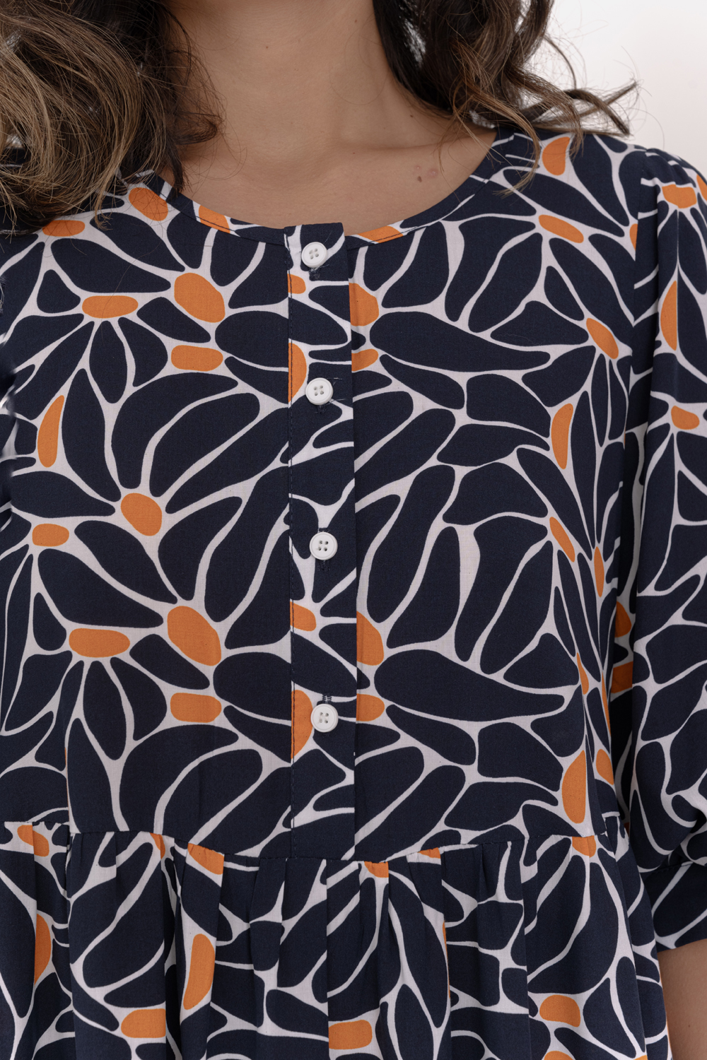 Платье 6649 Темно-синий