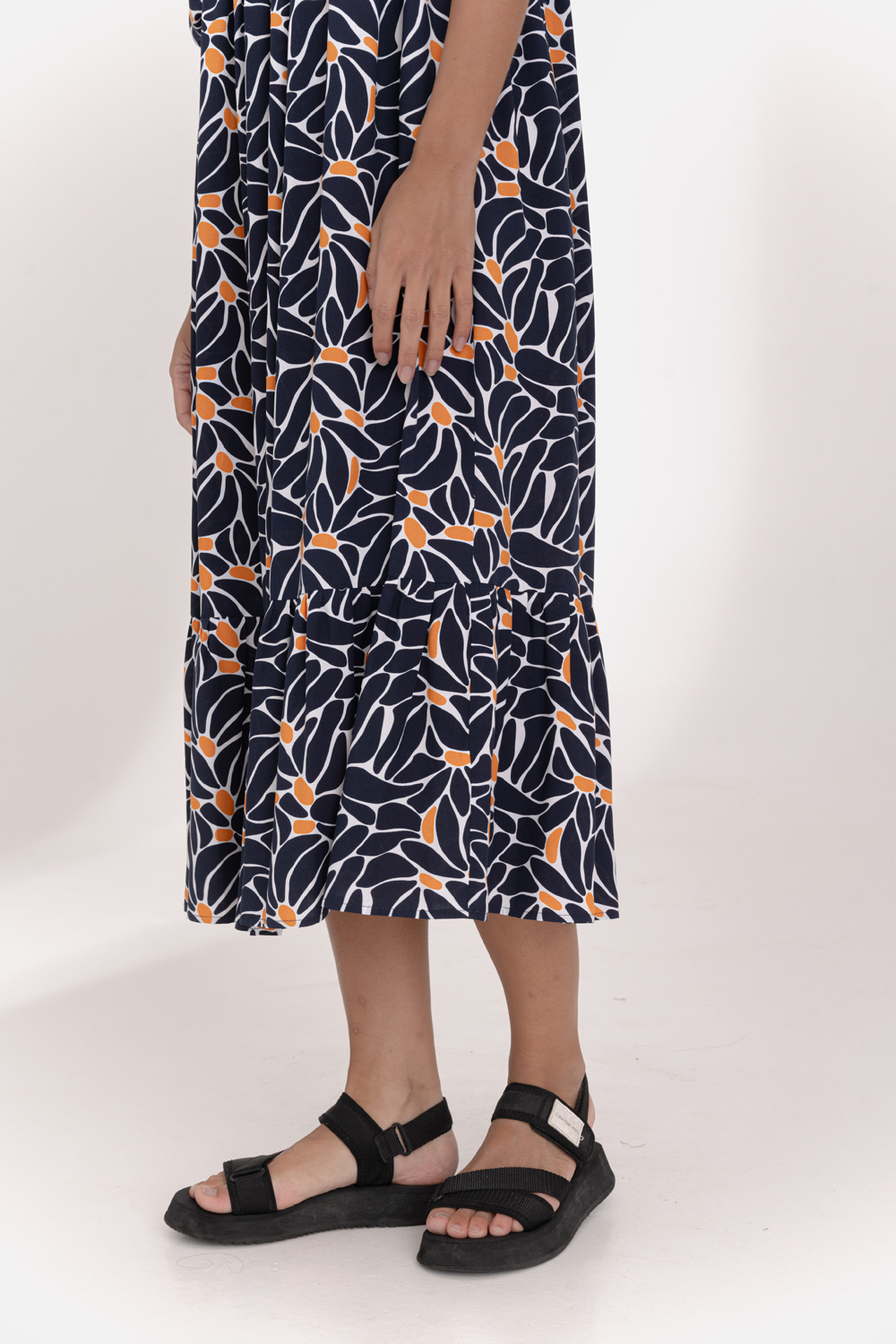 Платье 6649 Темно-синий