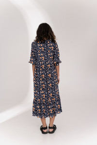 Платье 6649 Темно-синий