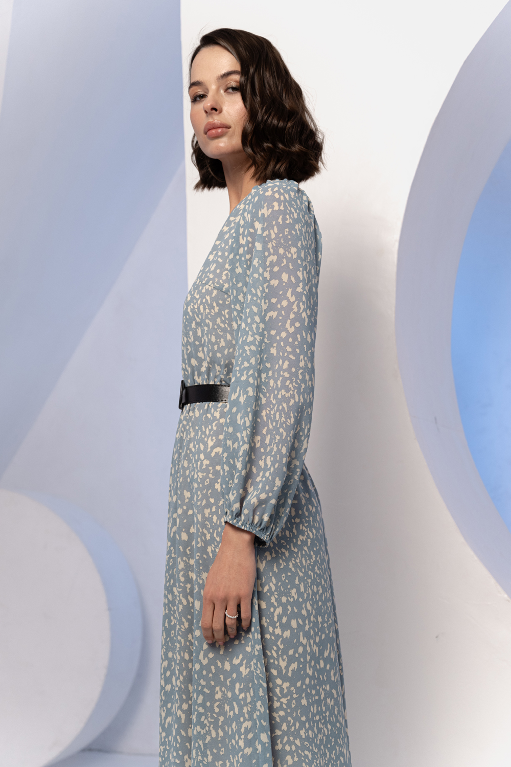 Платье 6419 Деним