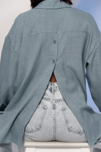 Рубашка 6612 Голубой